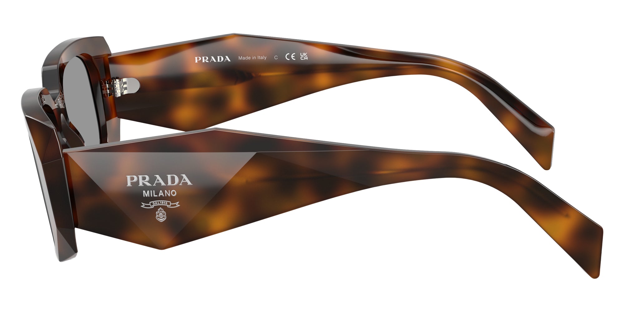PRADA SUNGLASSES SYMBOLE - PR 17WS 20D50Q 49 - Juniper Tortoise
