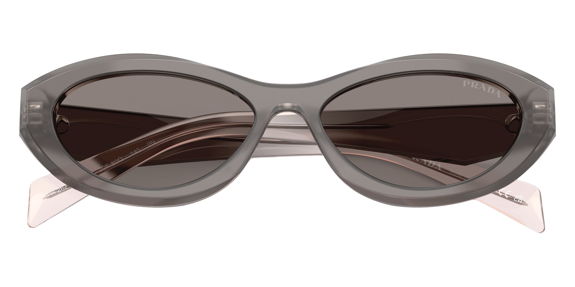 PRADA SUNGLASSES SYMBOLE - PR 26ZS 20F80Q 55 - Gray