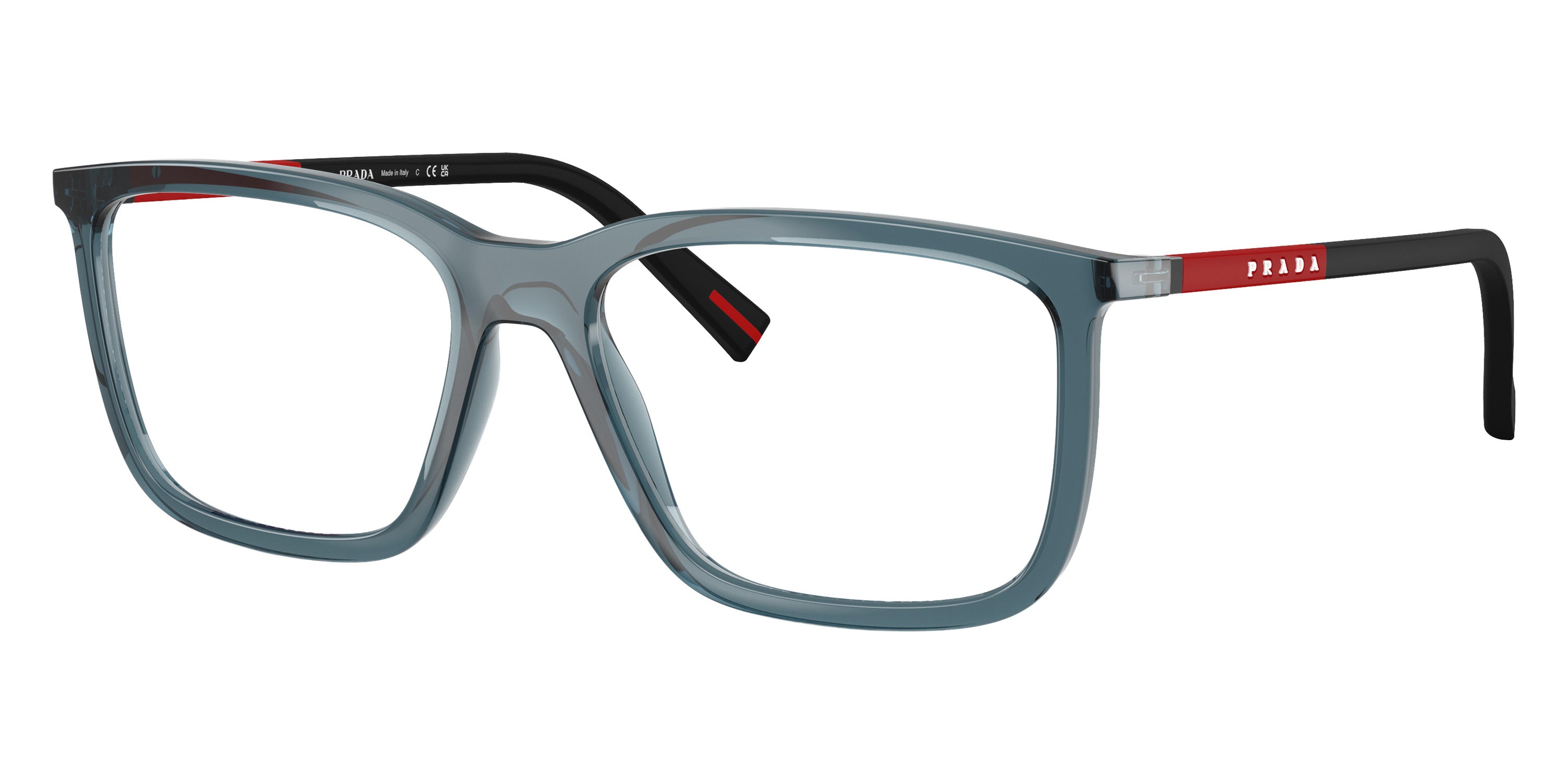 PRADA LINEA ROSSA EYEGLASSES - PS 01SV CZH1O1 54 - Blue Transparent