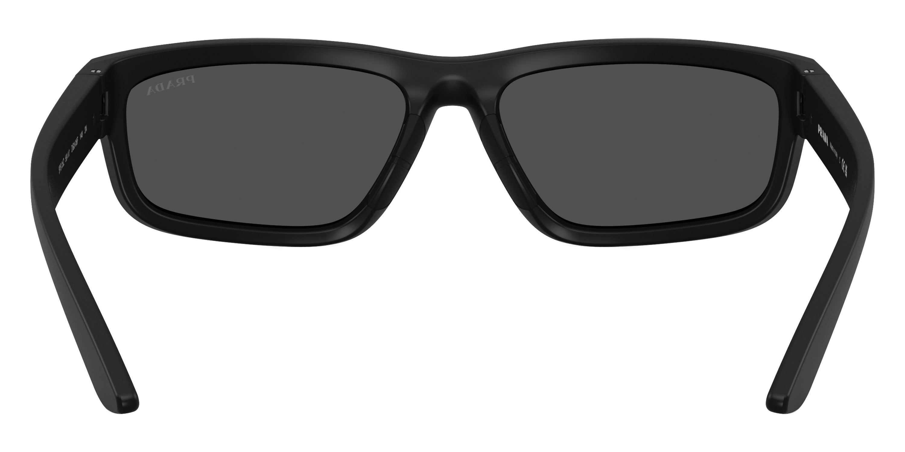 PRADA LINEA ROSSA SUNGLASSES - PS 05ZS DG006F 59 - Black Rubbered
