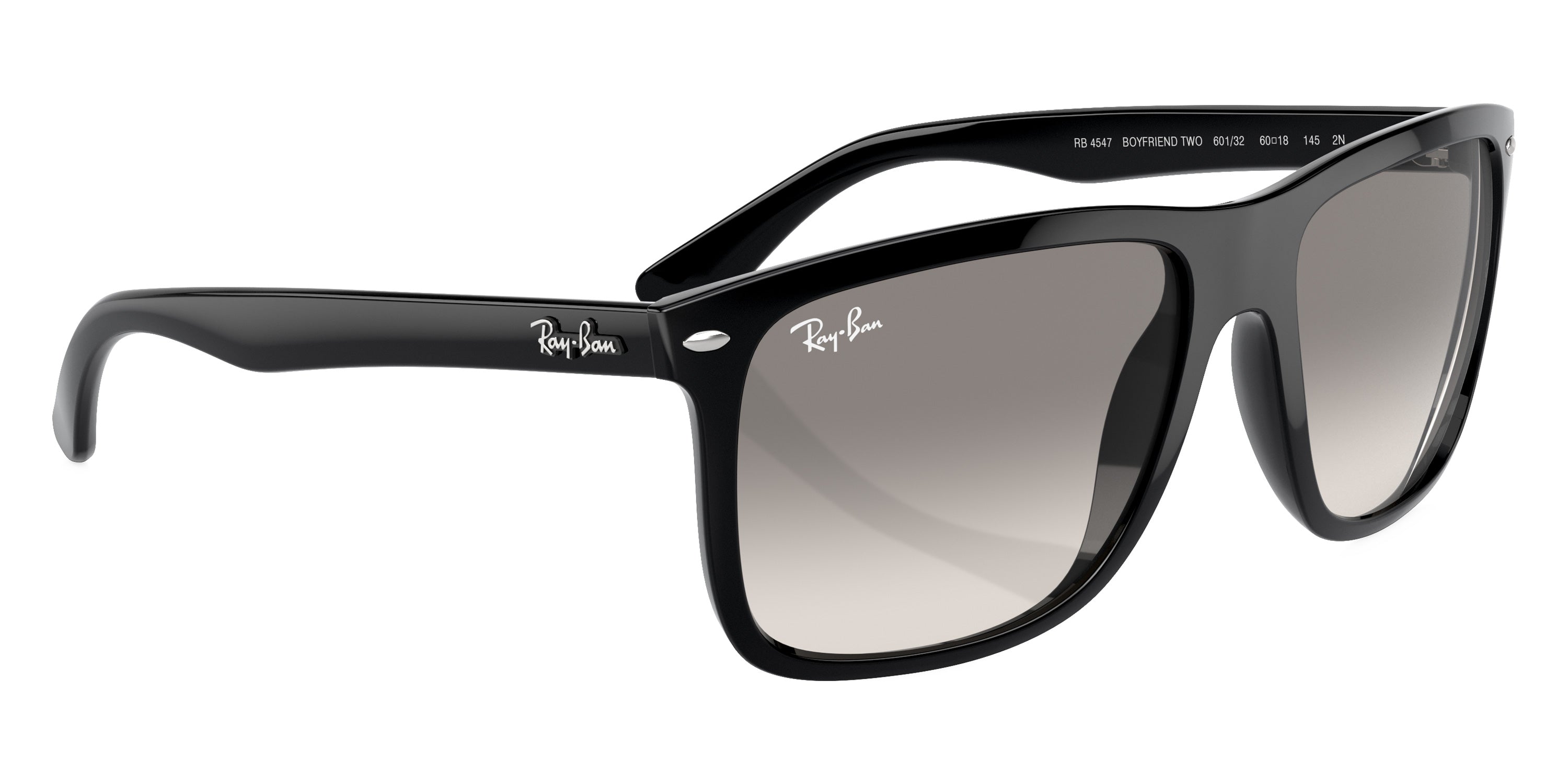 Ray-Ban™ Boyfriend Two RB4547 601/32 57 - Black