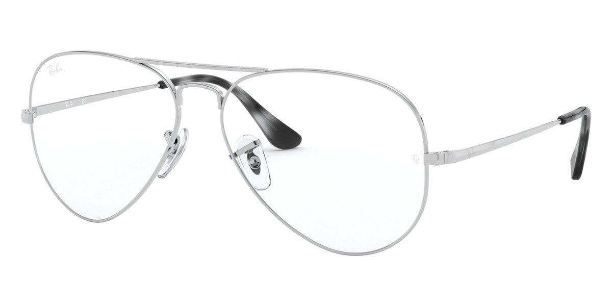RAY-BAN EYEGLASSES AVIATOR - RX6489 2501 55 - Silver