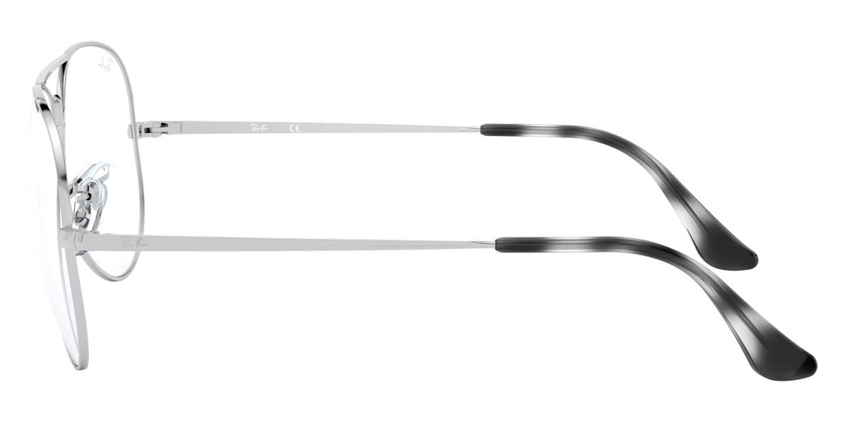 RAY-BAN EYEGLASSES AVIATOR - RX6489 2501 55 - Silver