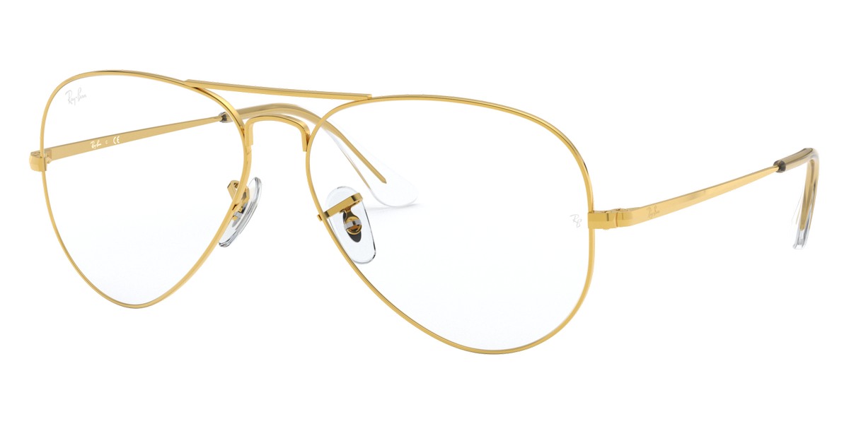 RAY-BAN EYEGLASSES AVIATOR - RX6489 3086 55 - Legend Gold