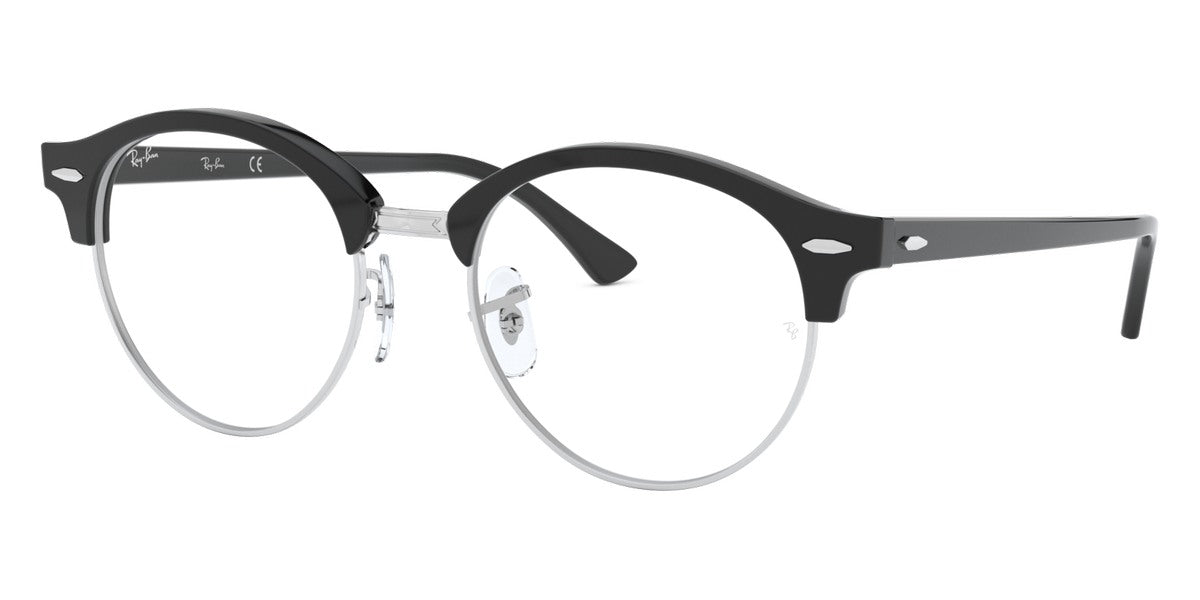 RAY-BAN EYEGLASSES CLUBROUND - RX4246V 2000 49 - Black