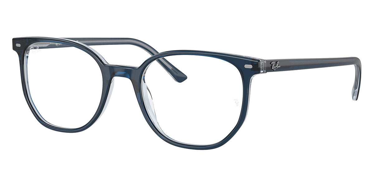 RAY-BAN EYEGLASSES ELLIOT - RX5397 8324 48 - Blue on Transparent Blue