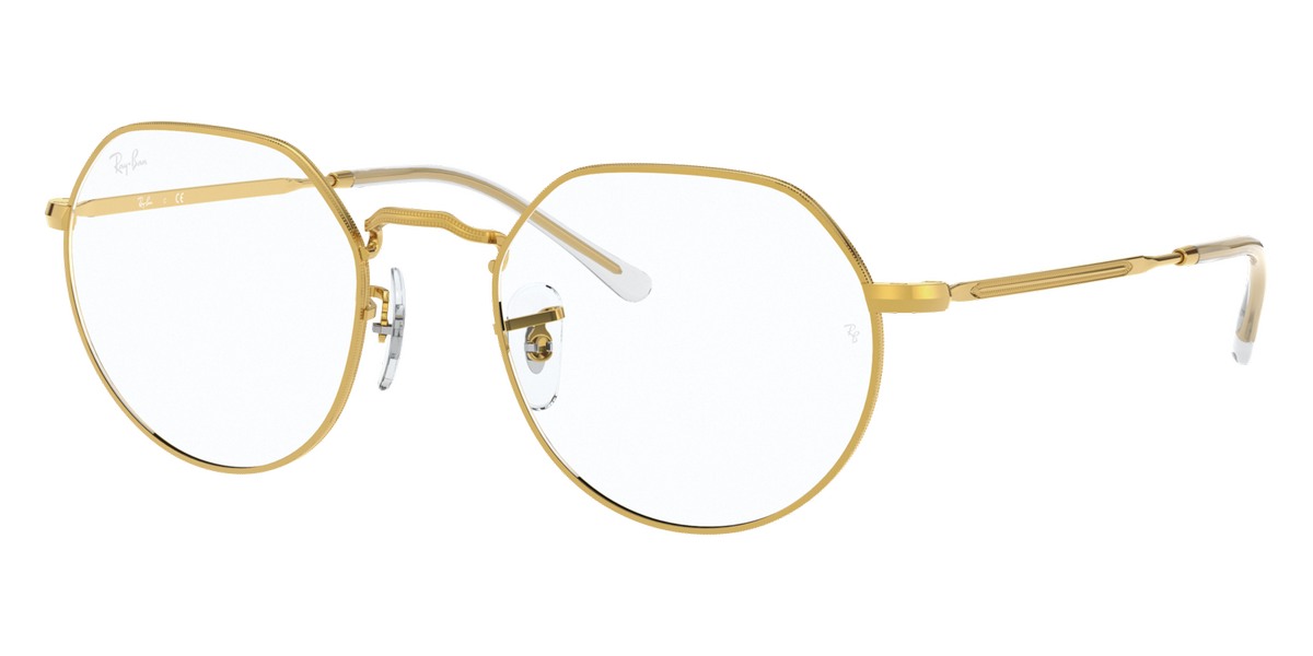 RAY-BAN EYEGLASSES JACK - RX6465 3086 49 - Legend Gold