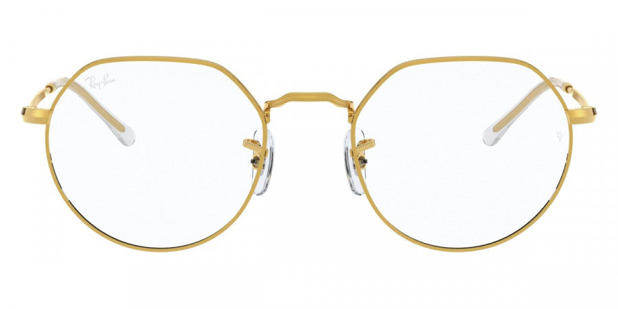 RAY-BAN EYEGLASSES JACK - RX6465 3086 49 - Legend Gold