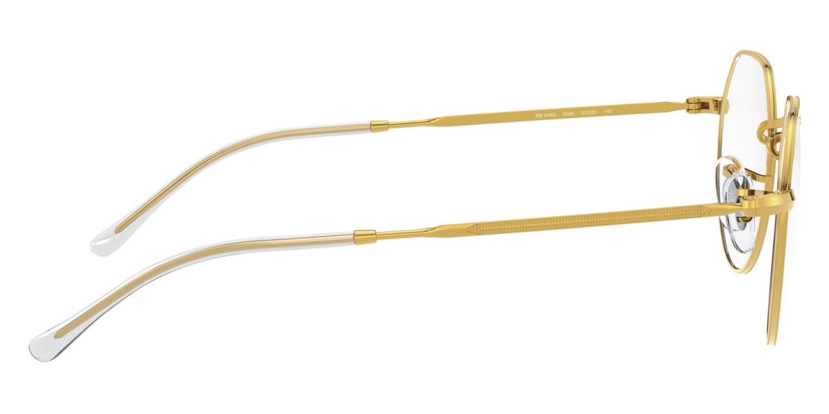 RAY-BAN EYEGLASSES JACK - RX6465 3086 49 - Legend Gold
