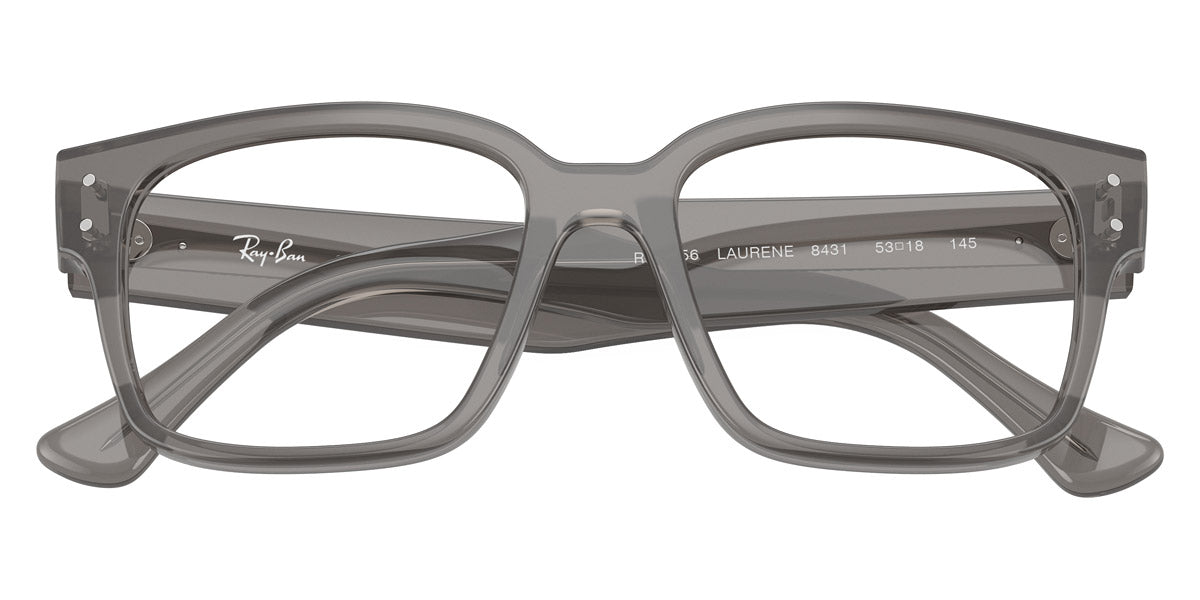 RAY-BAN EYEGLASSES LAURENE - RX7256 8431 53 - Transparent Gray