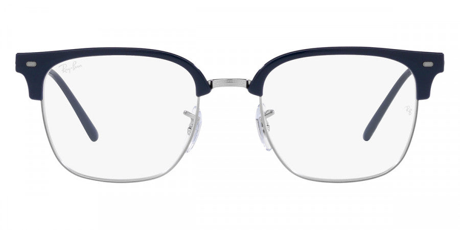 RAY-BAN EYEGLASSES NEW CLUBMASTER - RX7216 Blue on Gunmetal