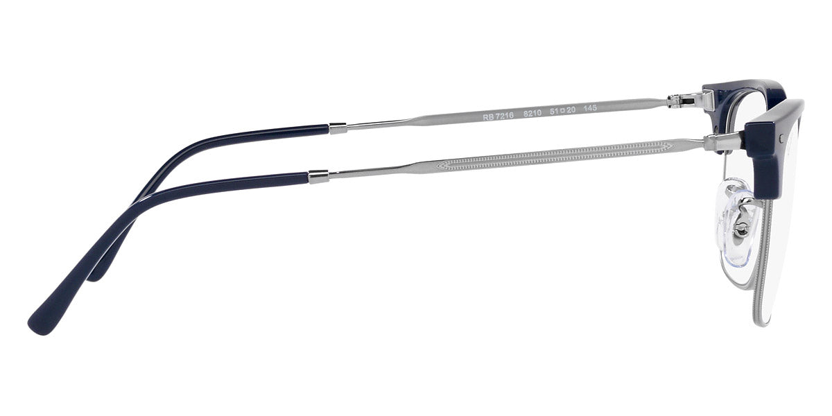 RAY-BAN EYEGLASSES NEW CLUBMASTER - RX7216 Blue on Gunmetal