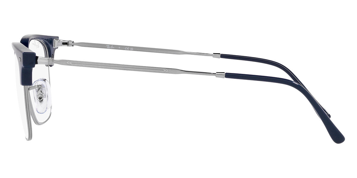 RAY-BAN EYEGLASSES NEW CLUBMASTER - RX7216 Blue on Gunmetal
