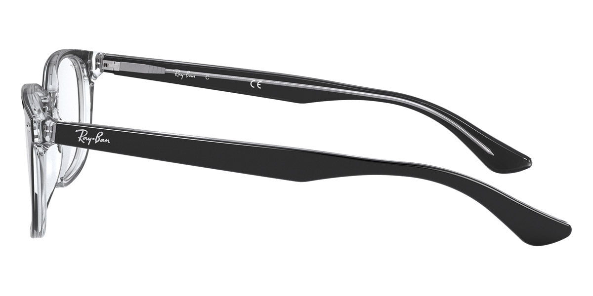 RAY-BAN EYEGLASSES - RX5375 2034 53 - Black On Transparent
