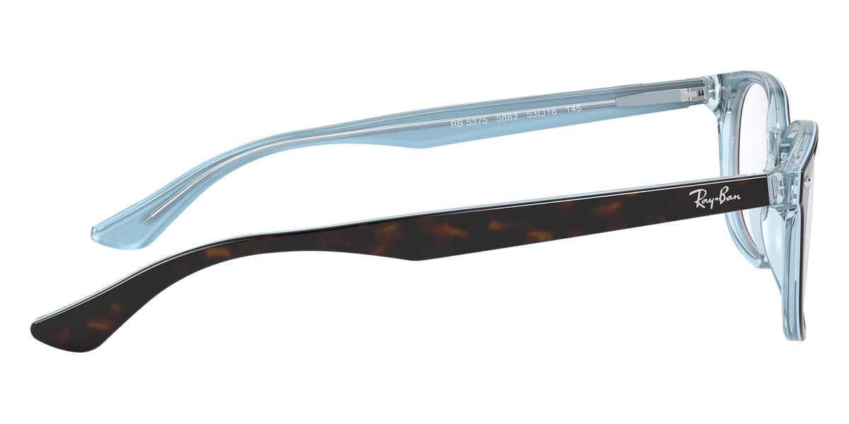 RAY-BAN EYEGLASSES - RX5375 5883 53 - Havana On Light Blue
