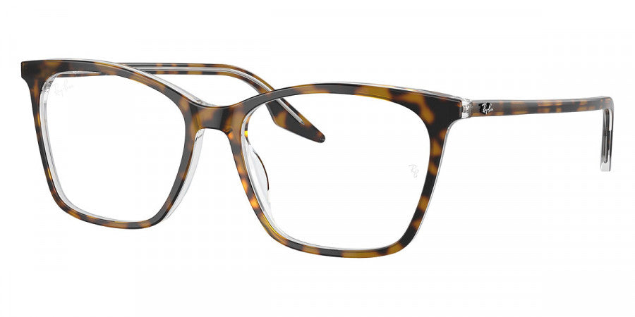 RAY-BAN EYEGLASSES - RX5422 5082 52 - Havana on Transparent