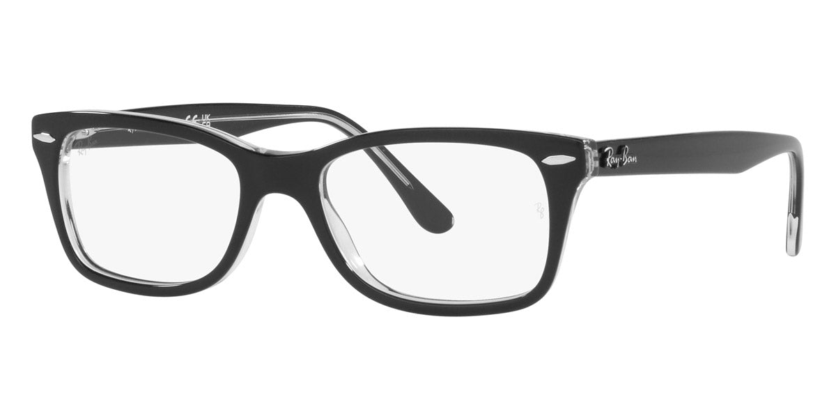 RAY-BAN EYEGLASSES - RX5428 2034 53 - Black on Transparent