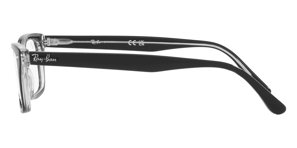 RAY-BAN EYEGLASSES - RX5428 2034 53 - Black on Transparent