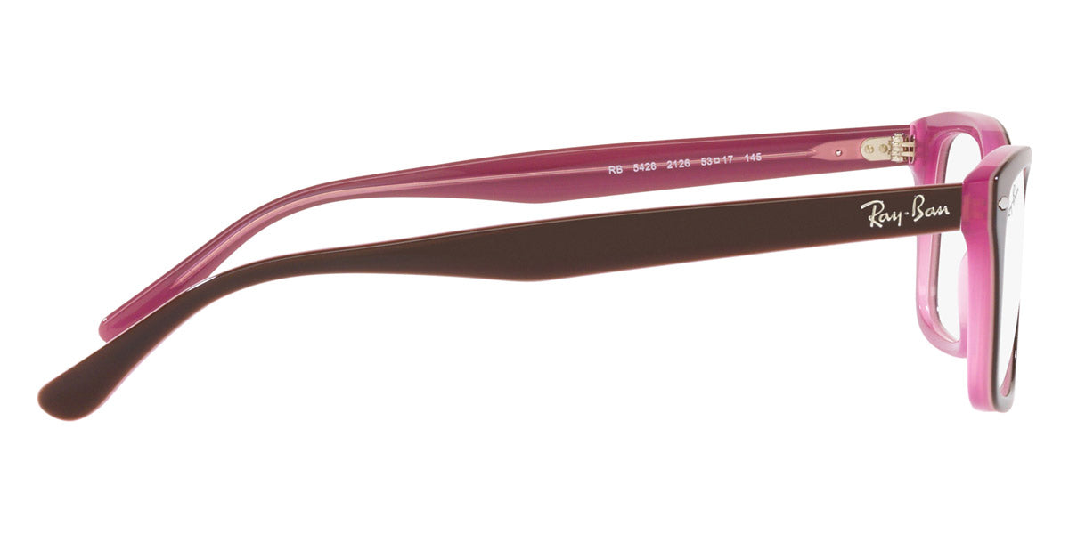 RAY-BAN EYEGLASSES - RX5428 Brown on Pink