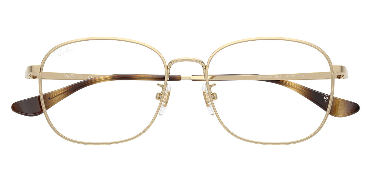 RAY-BAN EYEGLASSES - RX6418D 2993 53 - Pale Gold
