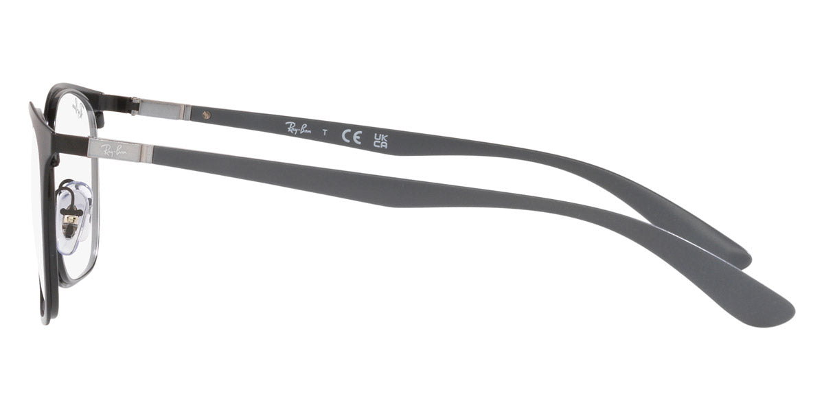 RAY-BAN EYEGLASSES RX6486 Matte Black on Black