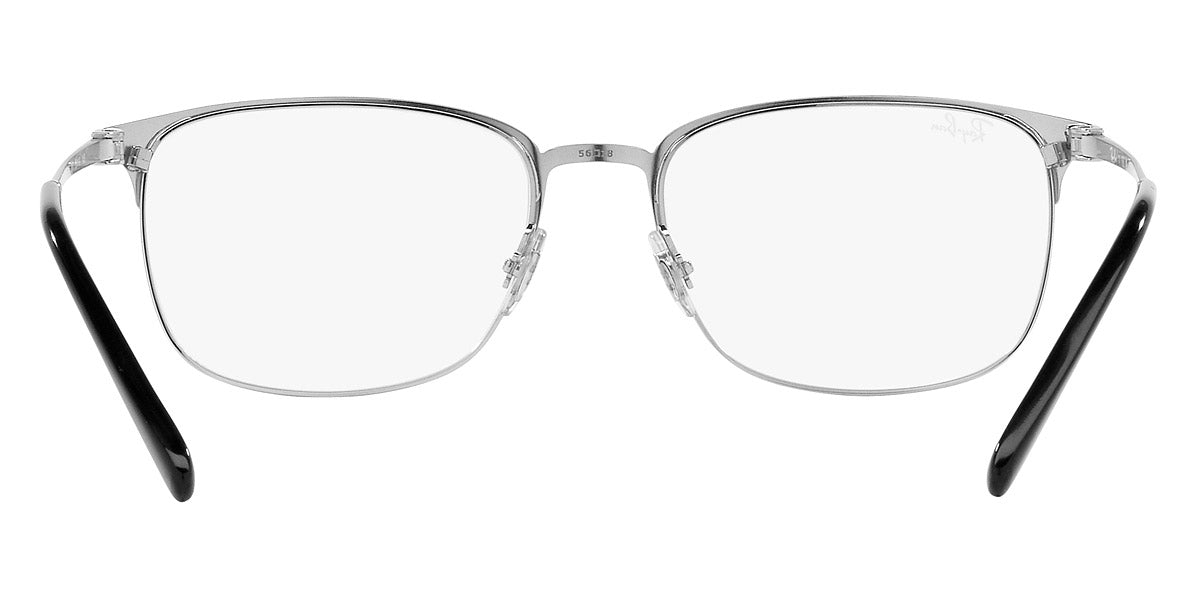 RAY-BAN EYEGLASSES - RX6494 2861 54 - Black on Silver