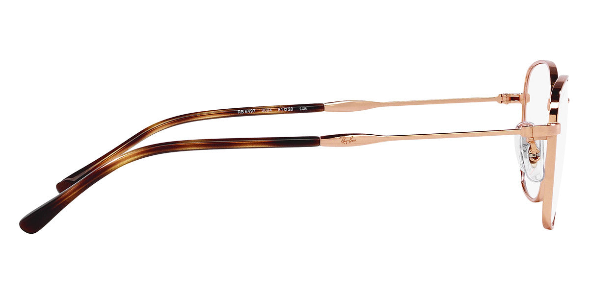 RAY-BAN EYEGLASSES - RX6497 Rose Gold