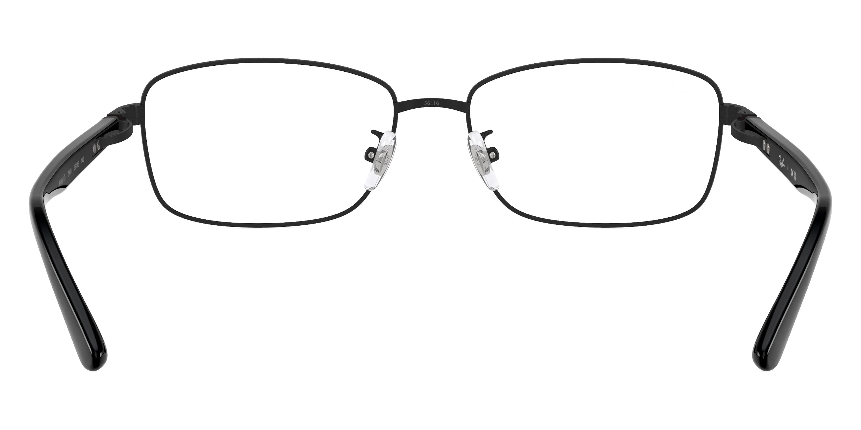 RAY-BAN EYEGLASSES - RX6527D 2503 56 - Black/Matte Black