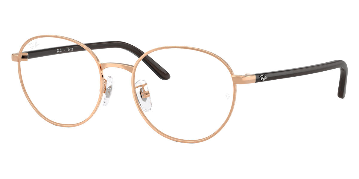 RAY-BAN EYEGLASSES - RX6538D 3094 53 - Rose Gold/Brown