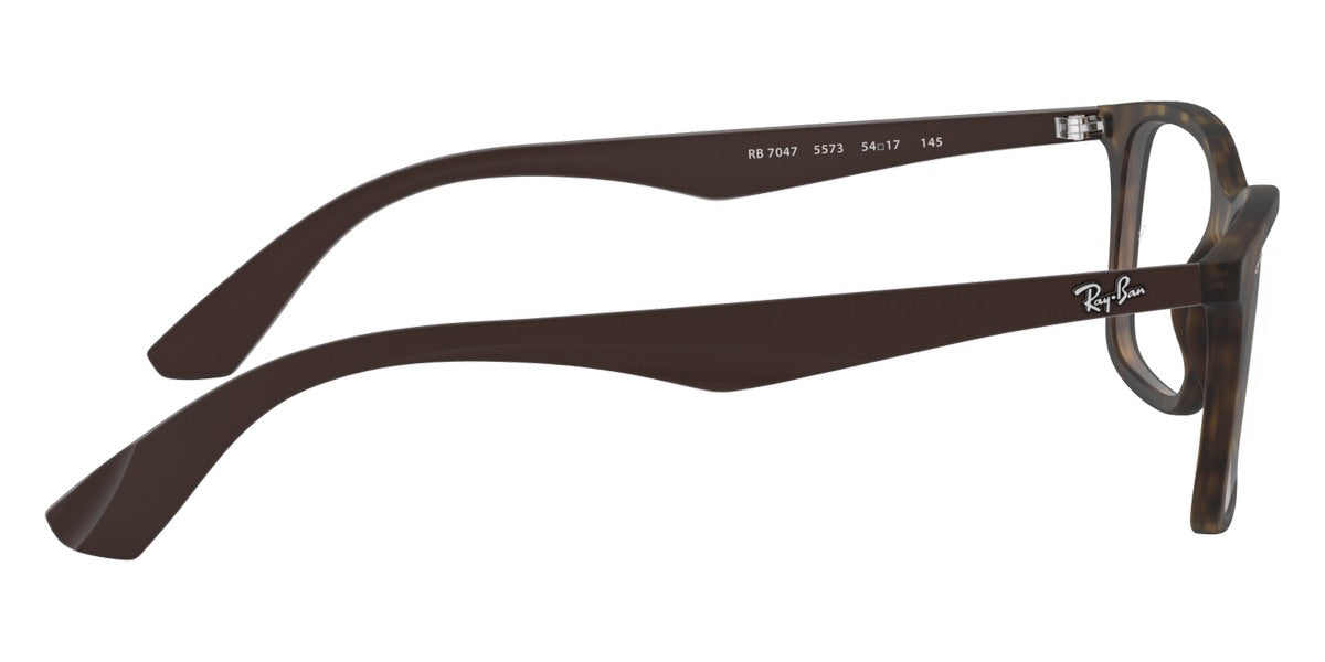 RAY-BAN EYEGLASSES - RX7047 5573 54 - Matte Havana