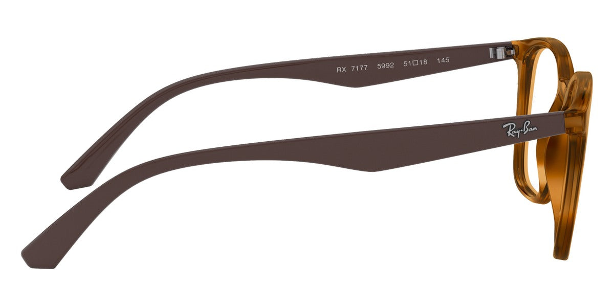 RAY-BAN EYEGLASSES -RX7177 5992 51 - Yellow Light Havana