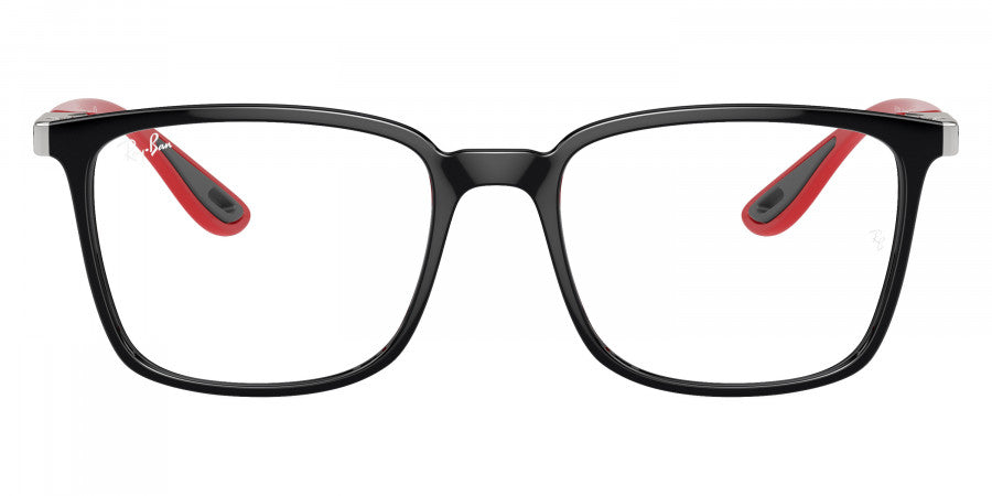 RAY-BAN EYEGLASSES - RX7240M F644 54 - Black/Red