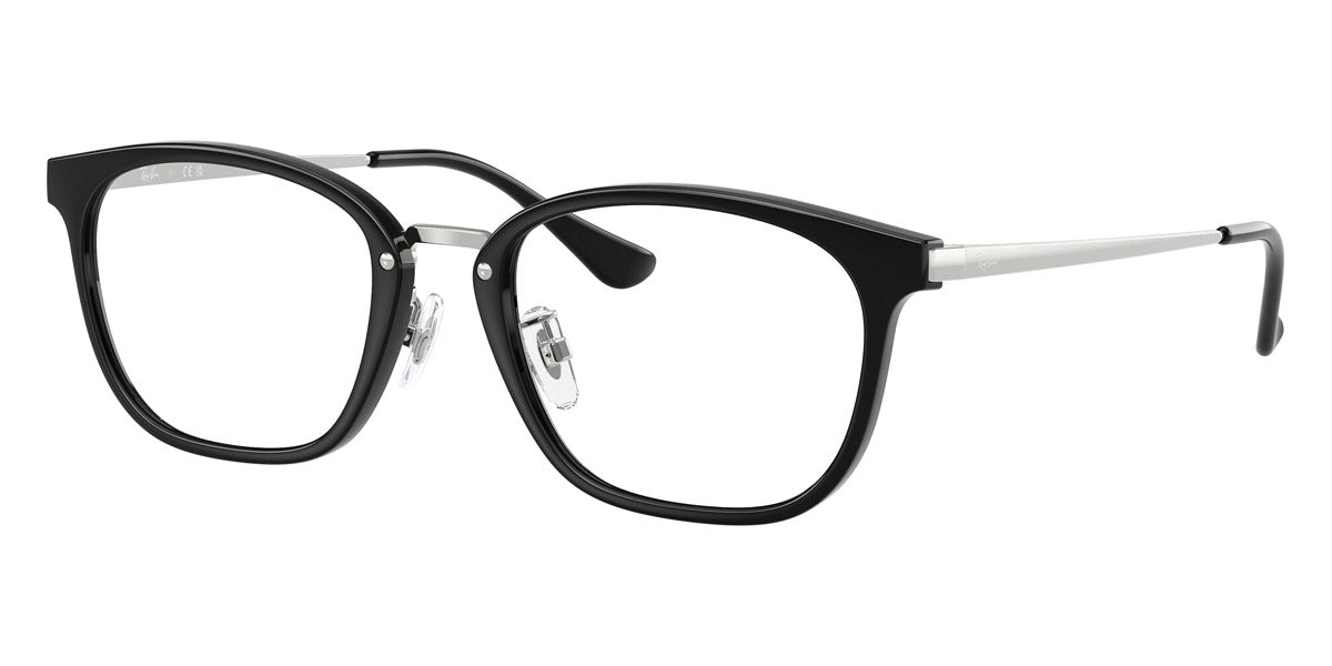 RAY-BAN EYEGLASSES - RX7247D 5753 51 - Black/Silver