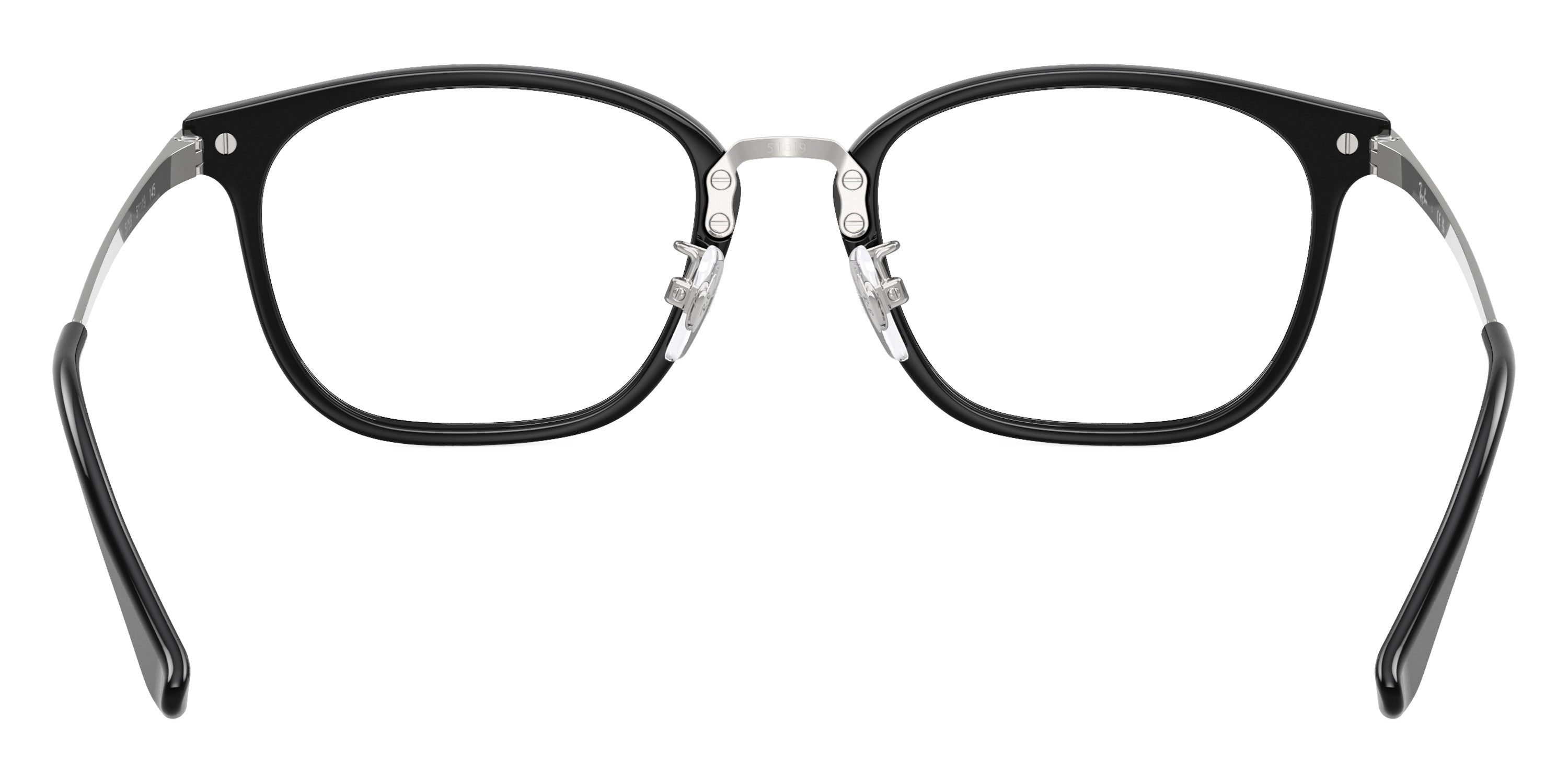 RAY-BAN EYEGLASSES - RX7247D 5753 51 - Black/Silver