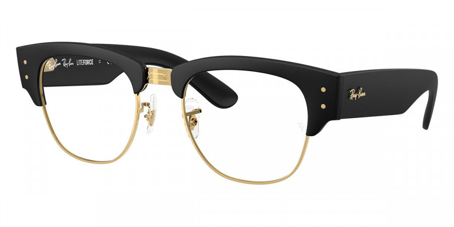 RAY-BAN EYEGLASSES - RX7316V 5204 50 - Sand Black on Gold