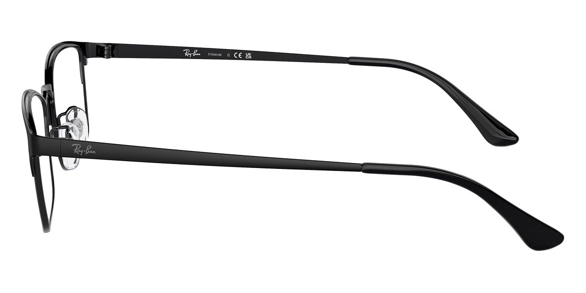 RAY-BAN EYEGLASSES - RX8772D 1206 56 - Black/Black on Black