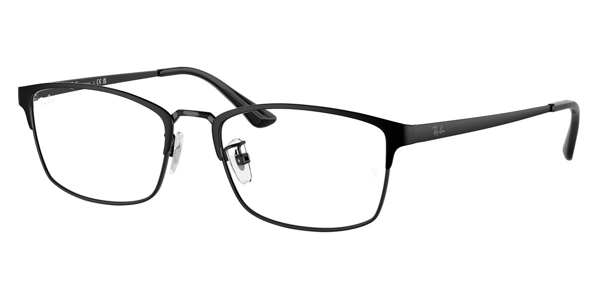 RAY-BAN EYEGLASSES - RX8772D 1206 56 - Black/Black on Black