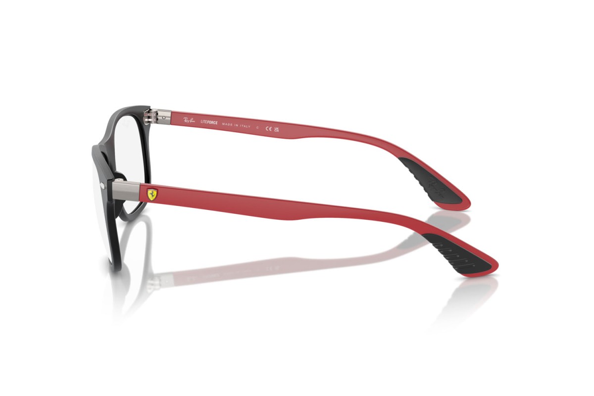 RAY-BAN EYEGLASSES SCUDERIA FERRARI - RX7307M F700 55 - Black/Red