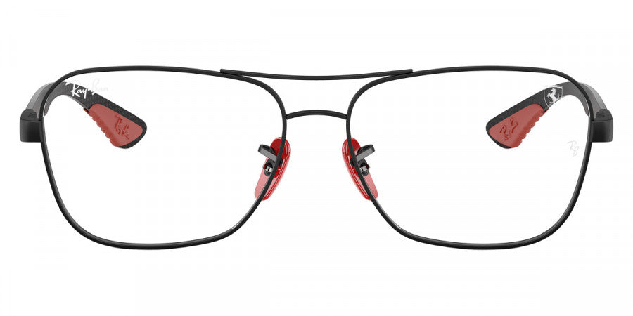 RAY-BAN EYEGLASSES SCUDERIA FERRARI - RX8436M F002 58 - Matte Black/Dark Carbon