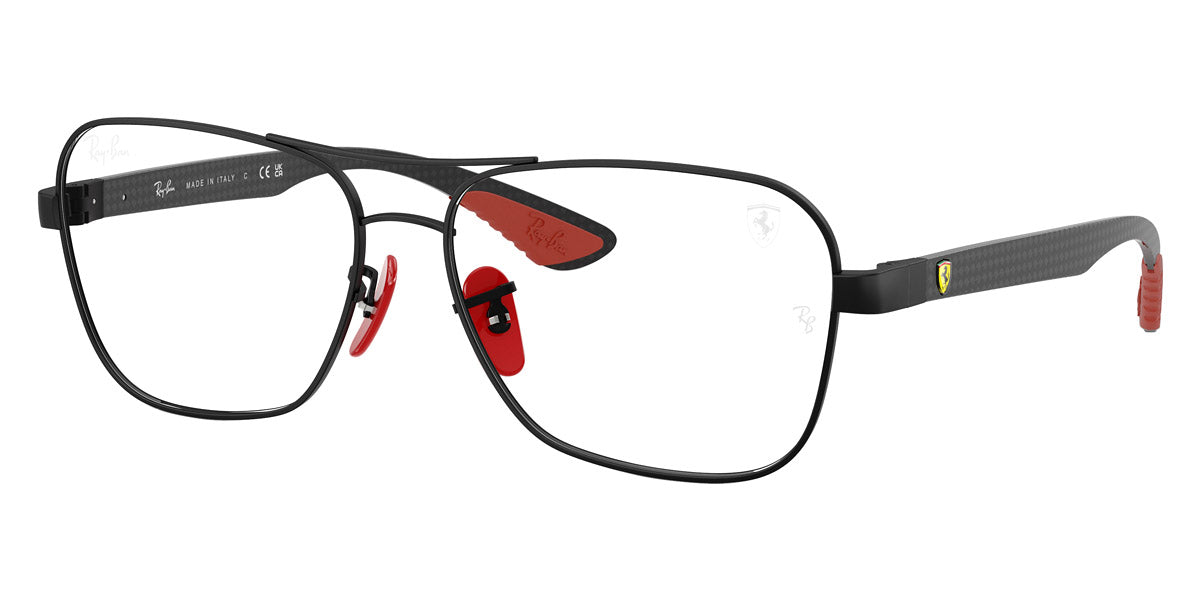 RAY-BAN EYEGLASSES SCUDERIA FERRARI - RX8436M F002 58 - Matte Black/Dark Carbon