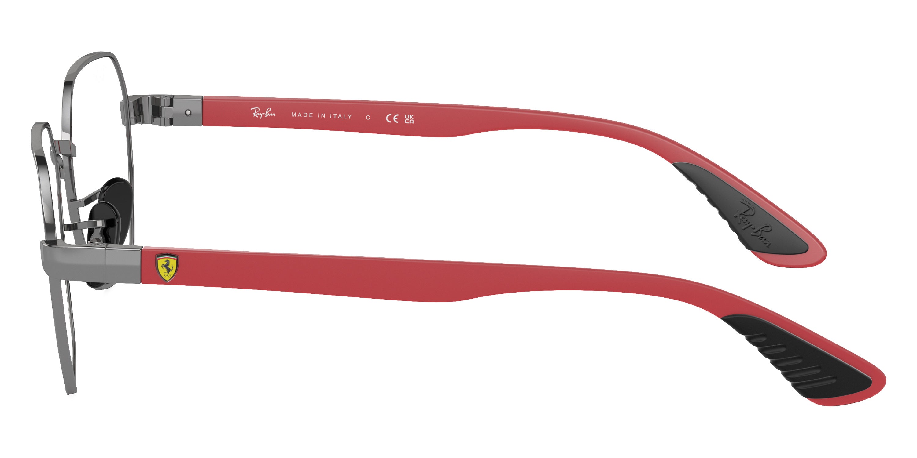 RAY-BAN EYEGLASSES SCUDERIA FERRRARI - RX6594M F096 54 - Gunmetal/Red