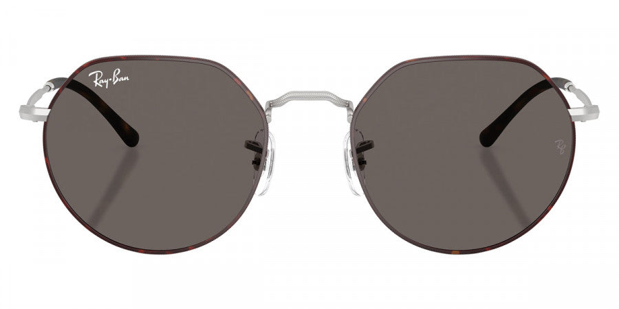 Ray-Ban™ Jack RB3565 9277B1 53 - Matte Havana on Matte Silver