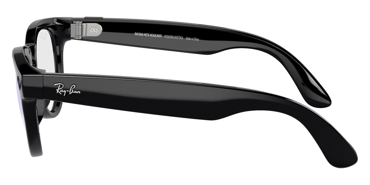 RAY-BAN META SUNGLASSES HEADLINER (GEN 1) - RW4009 601/SB 50 - Shiny Black