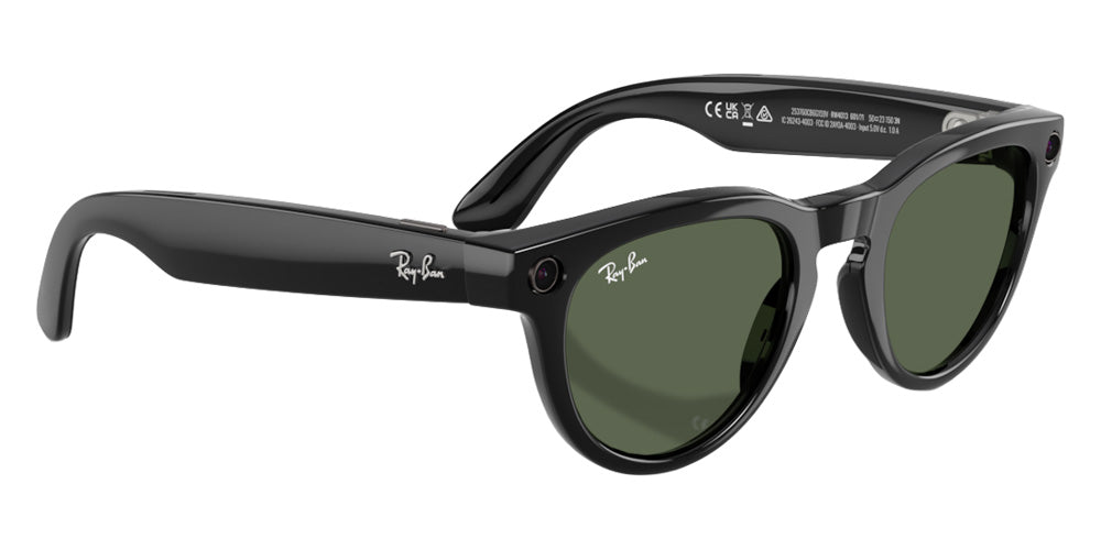 RAY-BAN META SUNGLASSES HEADLINER (GEN 2) - RW4013 601/71 50 - Shiny Black