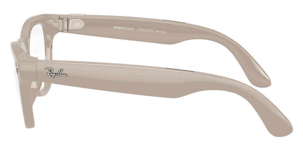 RAY-BAN META SUNGLASSES SKYLER (GEN 2) - RW4014 6700MF 52 - Shiny Chalky Gray