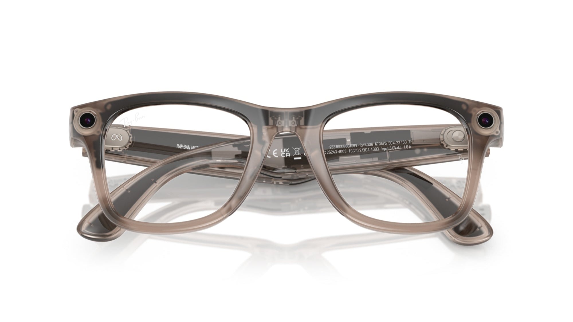 RAY-BAN META SUNGLASSES WAYFARER (GEN 1) - RW4006 6705P5 50