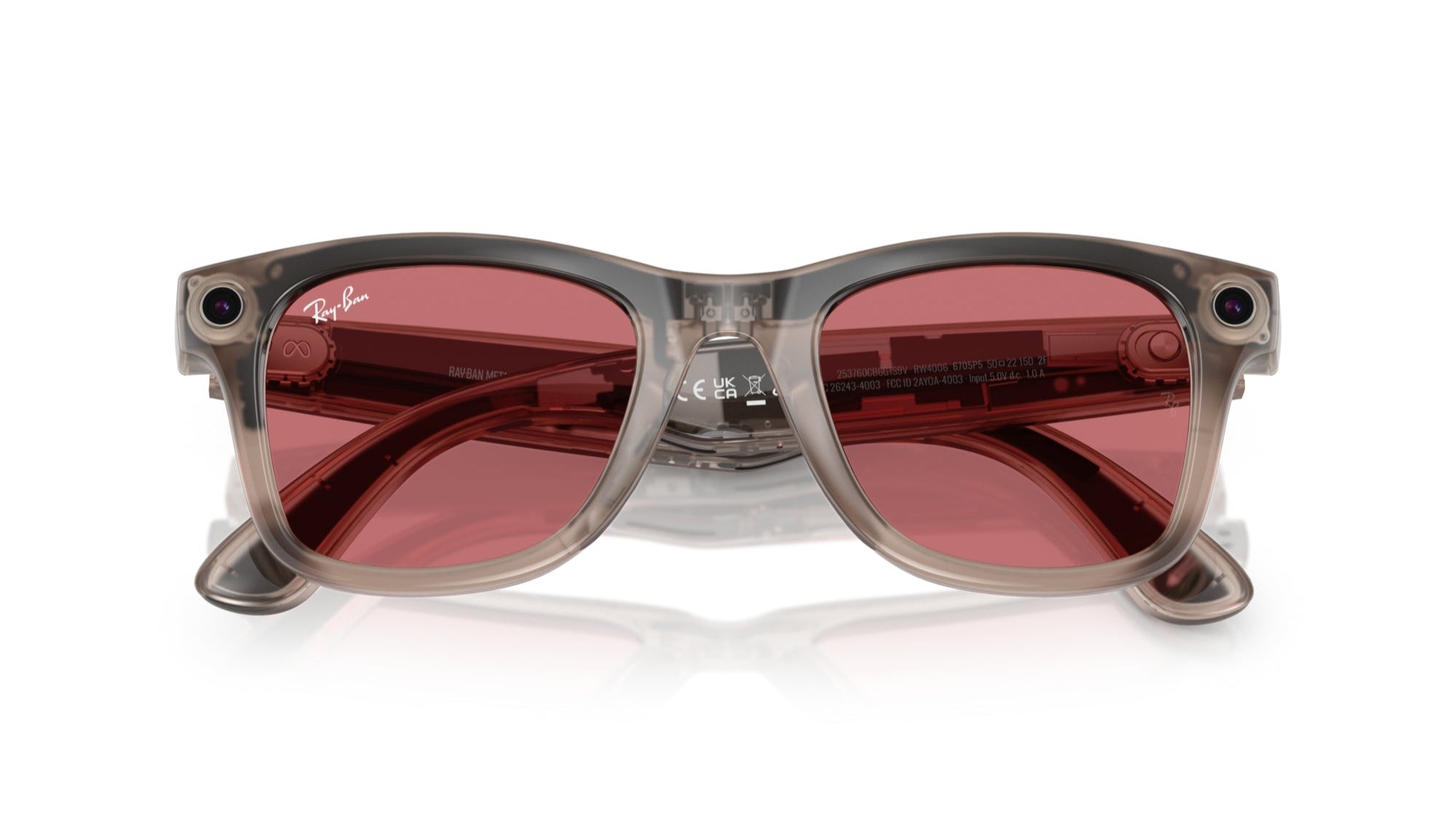 RAY-BAN META SUNGLASSES WAYFARER (GEN 1) - RW4006 6705P5 50