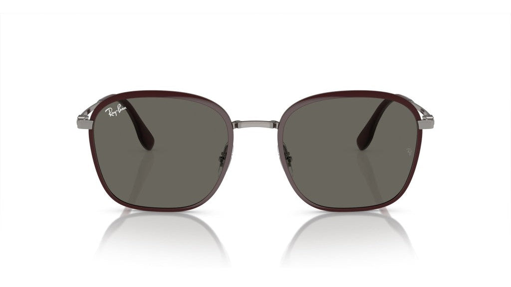 RAY-BAN SUNGLASSES - RB3720 9263R5 55 - Red on Gunmetal