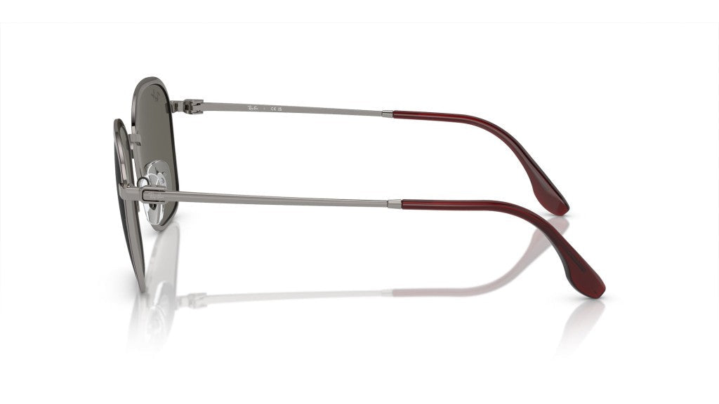 RAY-BAN SUNGLASSES - RB3720 9263R5 55 - Red on Gunmetal