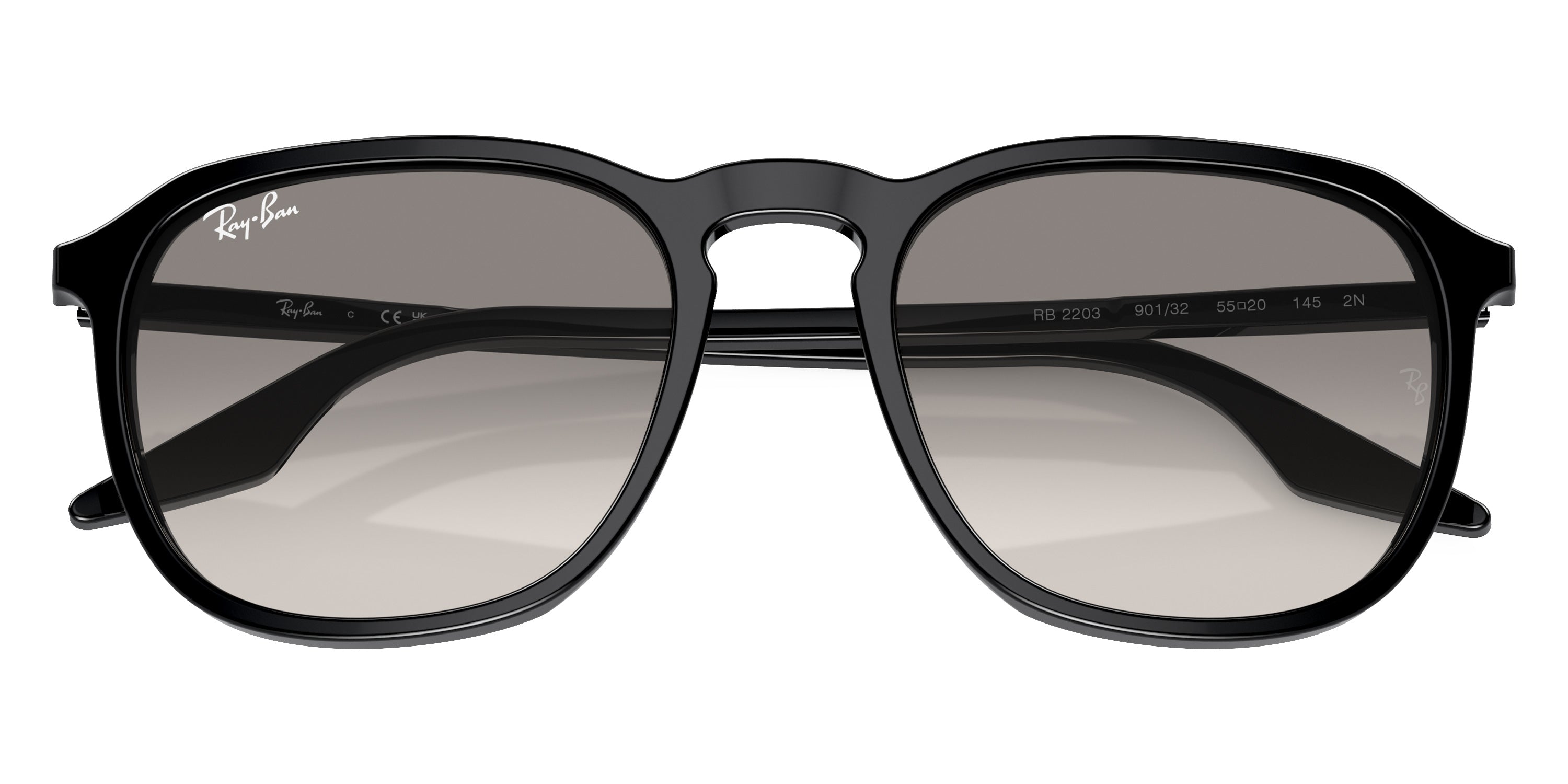 Ray-Ban™ RB2203 901/32 52 - Black